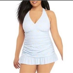 💙 Crown & Ivy Nautical Swimsuit- Size XL (14/16 💙